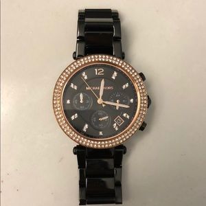 Black Michael Kors watch